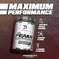 Vista 6 de DRAGON PHARMA Dr. FEAAR® Advanced Full Spectrum EAA Matrix, apoya la síntesis y recuperación de proteínas musculares, capacidad de entrenamiento