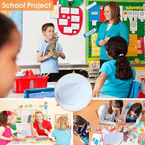 Miniatura 6 de Puntos autoadhesivos, 1056 unidades (528 pares) de 0.59 pulgadas de diámetro, puntos adhesivos blancos de 0.59 pulgadas de diámetro, puntos de