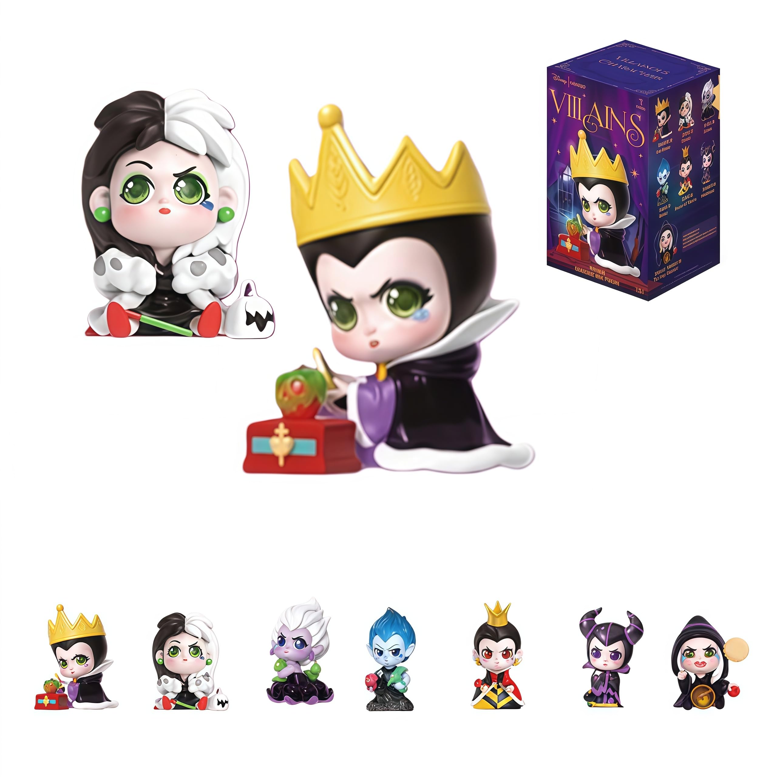 MINISO Disney Villains Born to Defy Series Figurine Blind Box