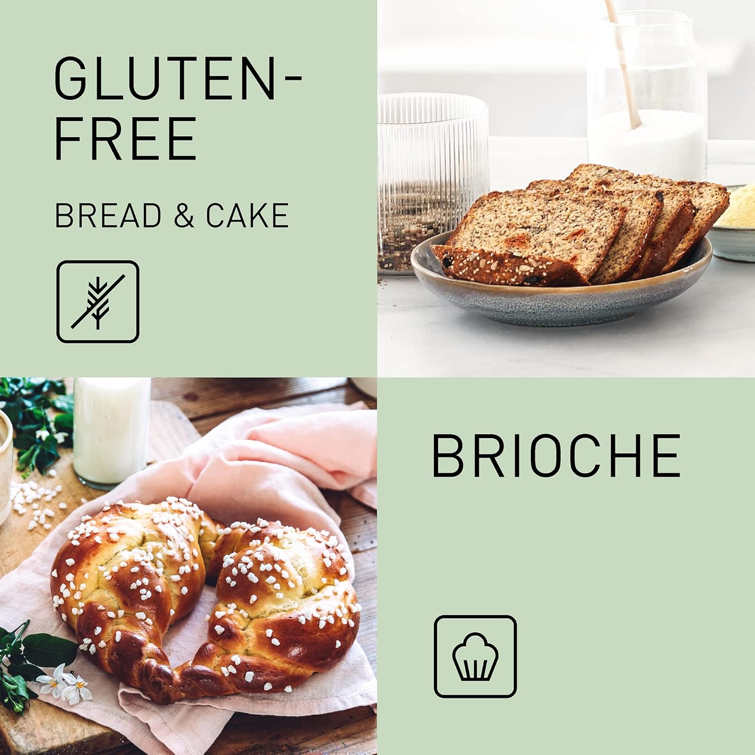 Panasonic SD-ZF2010KXF | Macchina per Pane Croccante, Programma Senza Glutine, Due Sensori di Temperatura, 18 Programmi, 2 Livelli di Pane, 700 W, Nero - Versione IT Panasonic SD-ZF2010KXF | Macchina per Pane Croccante, Programma Senza Glutine, Due Sensori di Temperatura, 18 Programmi, 2 Livelli di Pane, 700 W, Nero - Versione IT