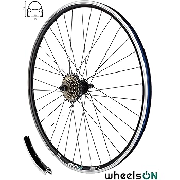 700c 6 speed rear wheel