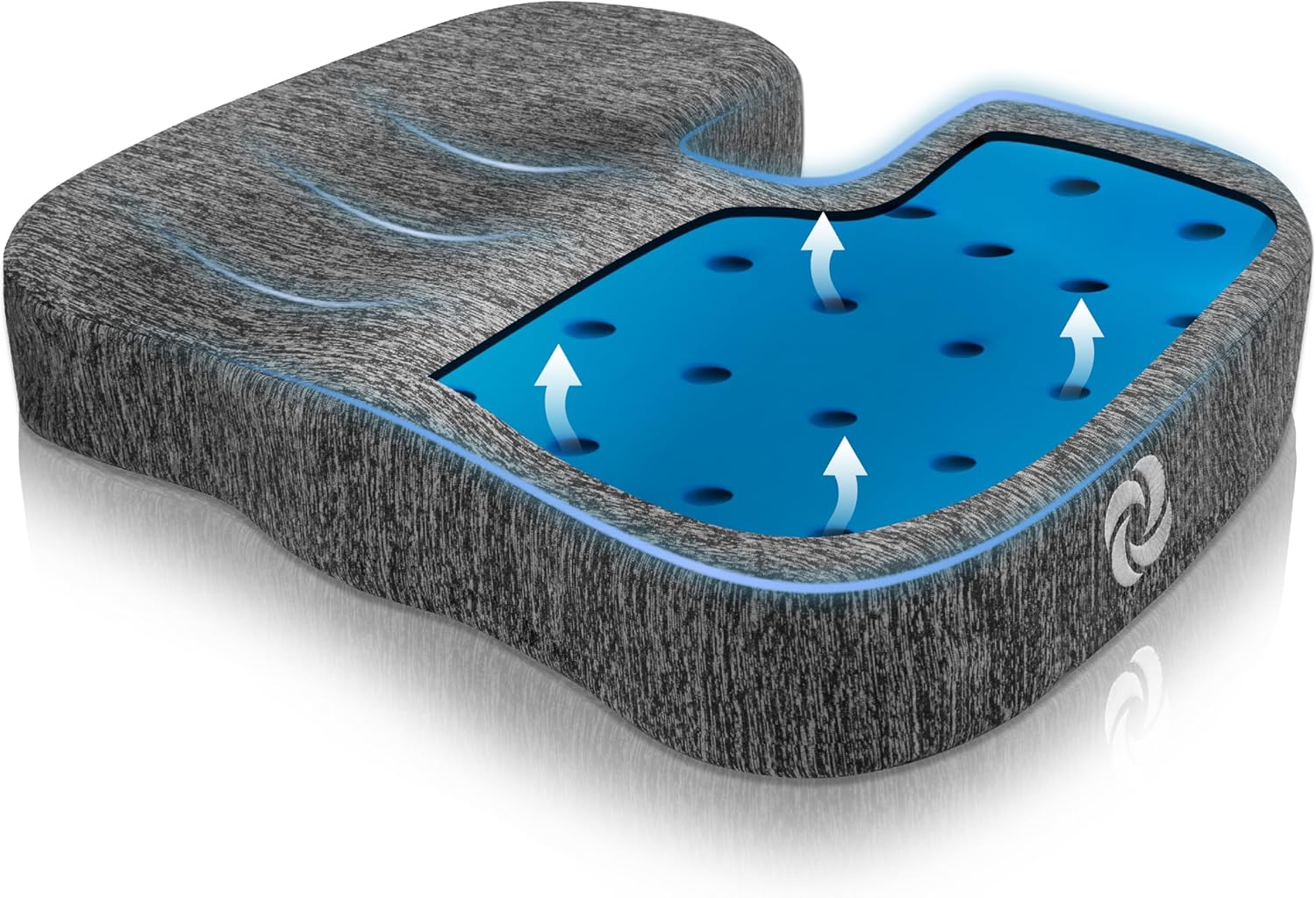 Samsonite, GelInfused Memory Foam Seat Cushion with