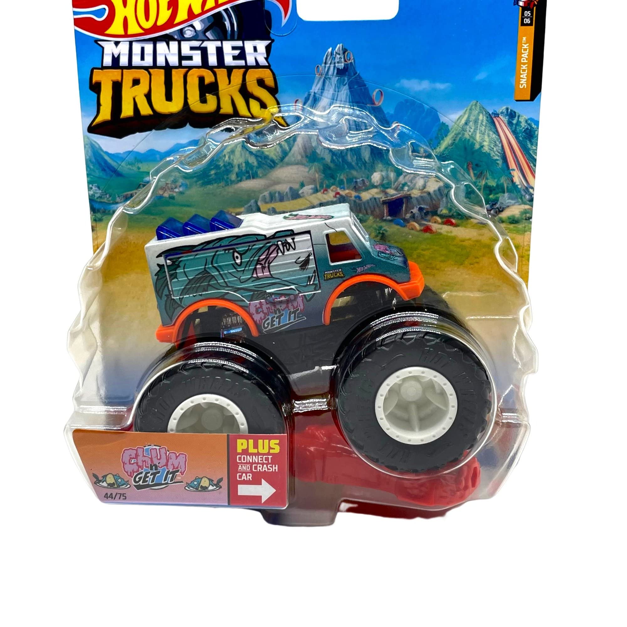 Amazon.com: Monster Trucks Snack Pack Chum N Get It with