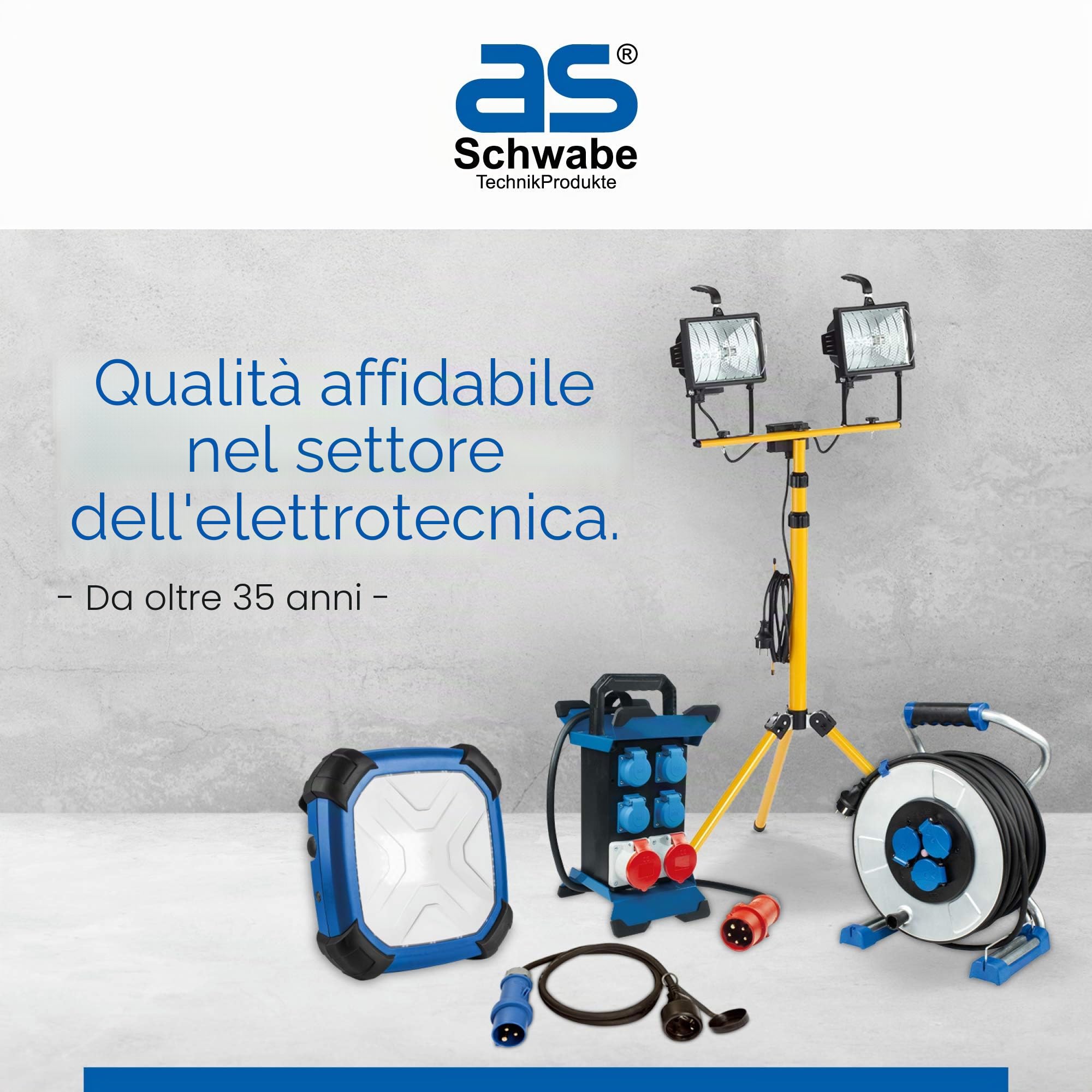Prolunga CEE 32A 400V 1,6m H07RN-F 5G4 – Cavo trifase 5 poli con spina e presa IP44 – max. 22kW per industria, cantieri e uso professionale