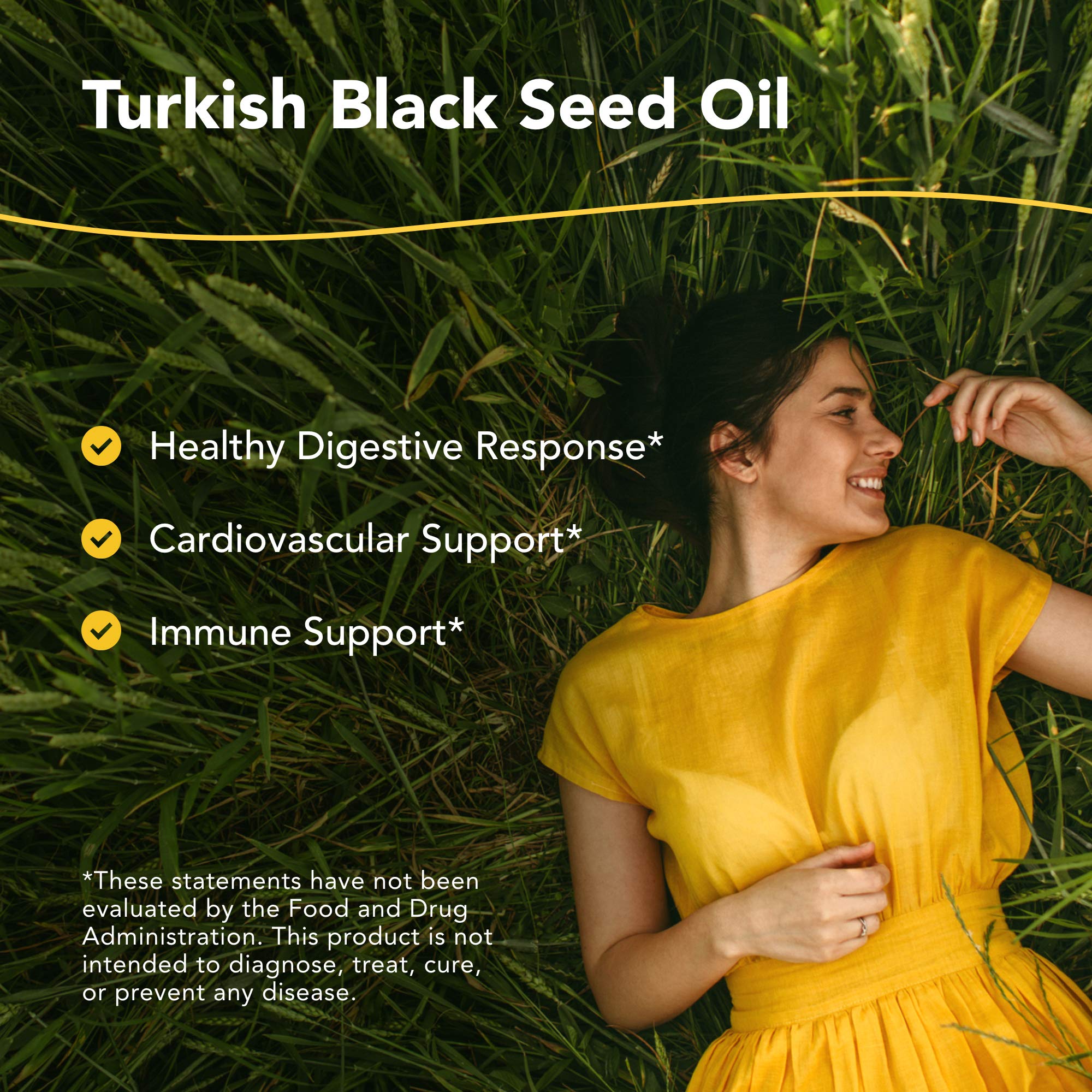 North American Herb & Spice Black Seed Oil - 8 fl. oz. - Cardiovascular, Digestive & Immune Support - Contains Wild, Mediterranean Oreganol P73 Oregano Oil - Non-GMO - 48 Total Servings — Amazon image 2