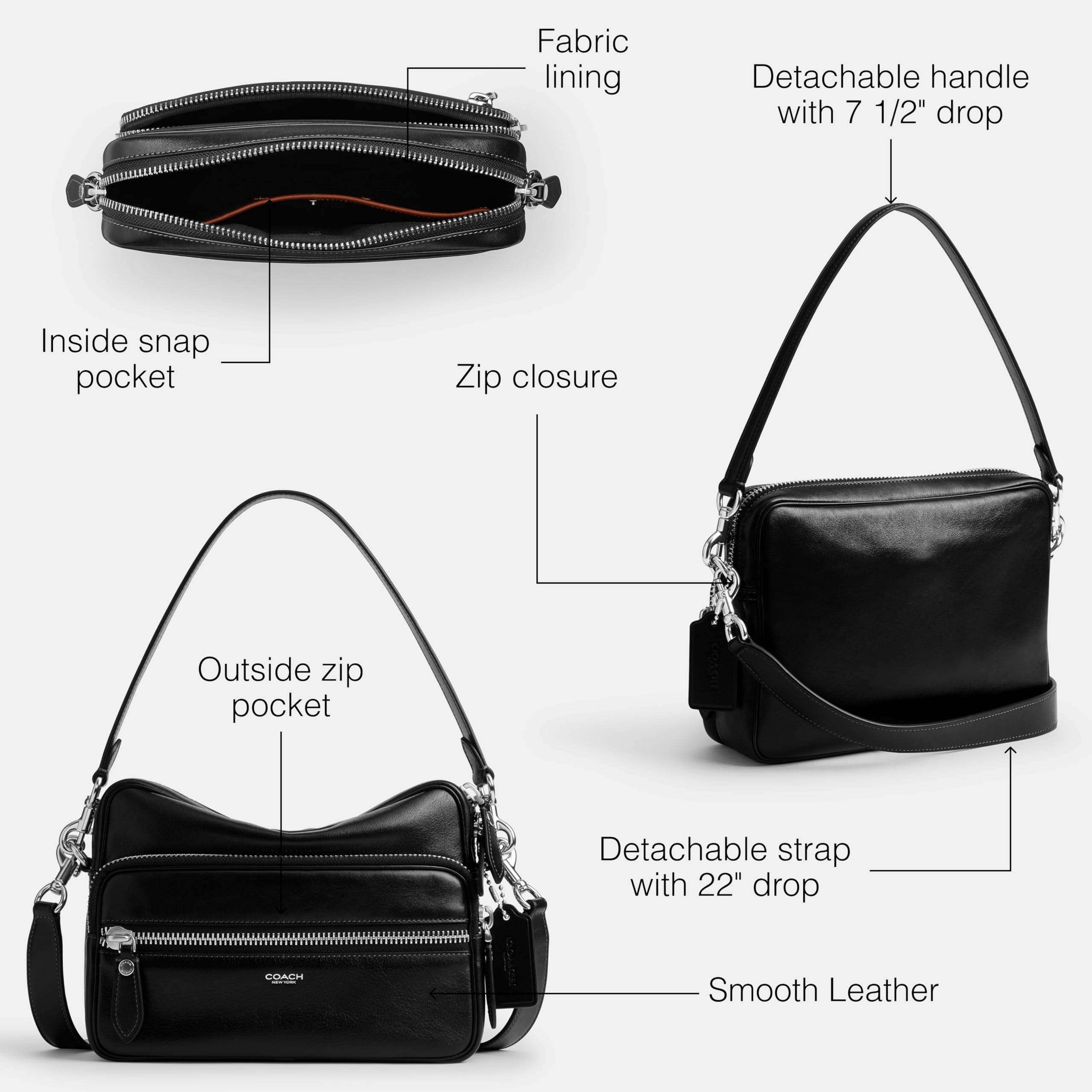 Coach Dakota Crossbody Bag - 4