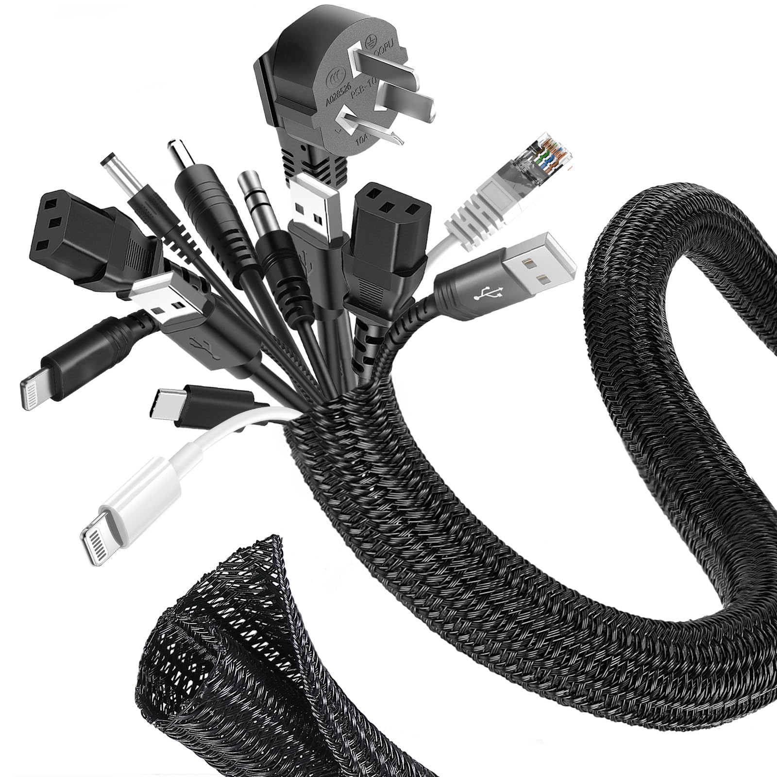 554510 | nVent Eriflex PDBS Gevlochten kabelmantel 20mm 16mm kunststof | 3479775545103