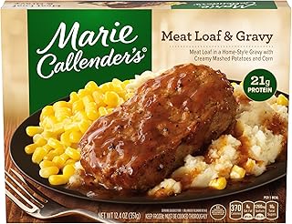 Marie Callender's Meat Loaf and Gravy, Frozen Meal, 12.4 oz