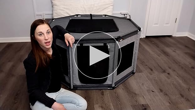 Feandreaペットサークル Amazon | FEANDREA ペットサークル 八角形 PVCフレーム 頑丈安定