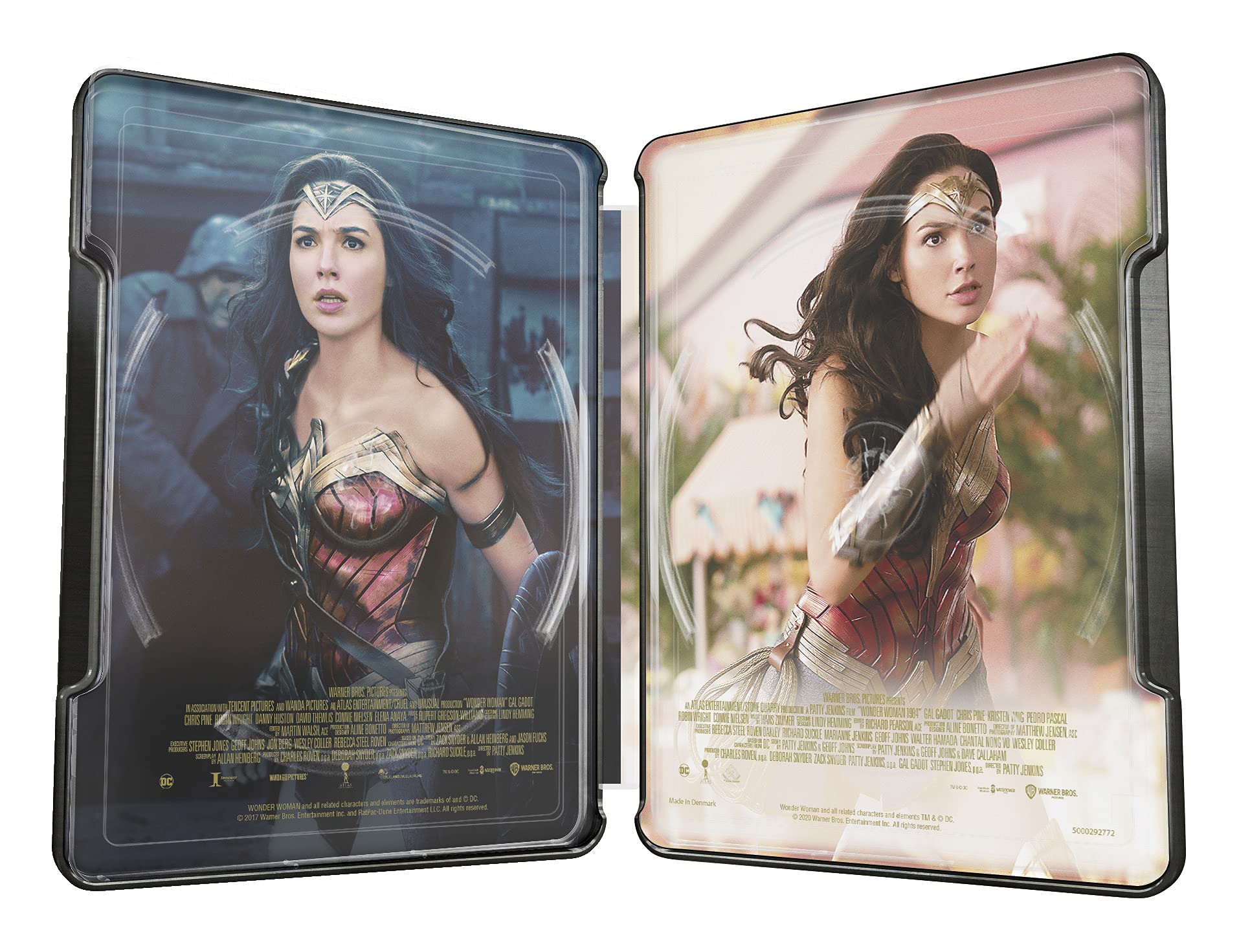 Wonder Woman (2017) + Wonder Woman 1984 (2020) - Steelbook 4k Ultra-HD + Blu-ray [Blu-ray]