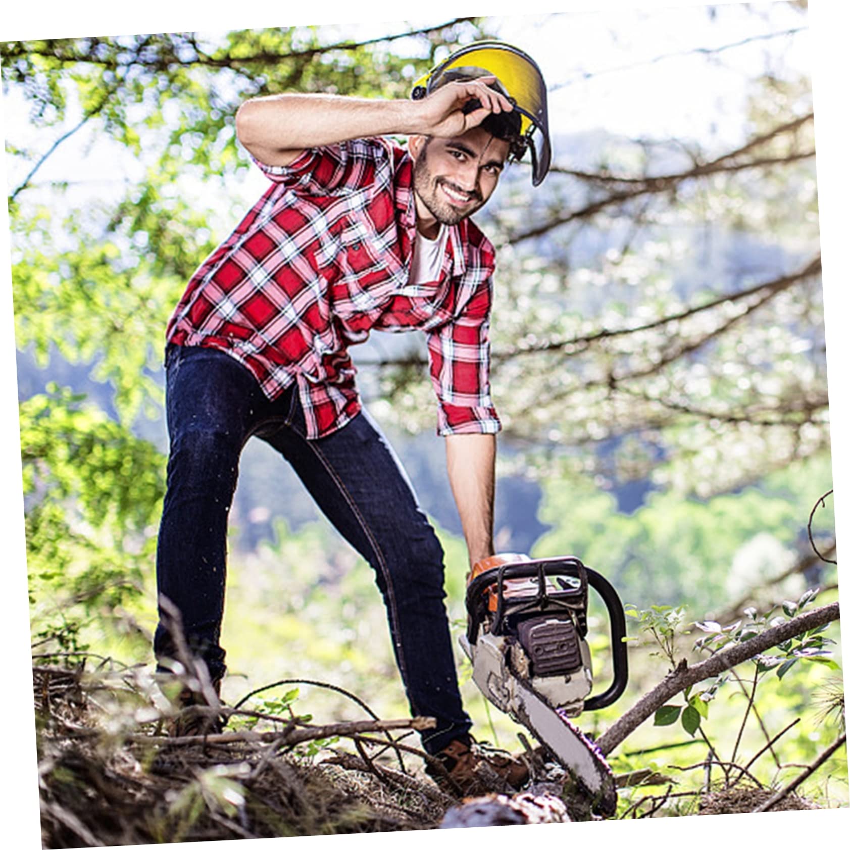 ifundom 2 Piezas Soporte para Motosierra Herramienta de de Cadenas Accesorio para y Pulido para Propietarios de Motosierra