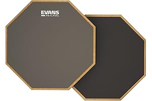 Evans RealFeel 12-Inch Double-Sided Practice Pad