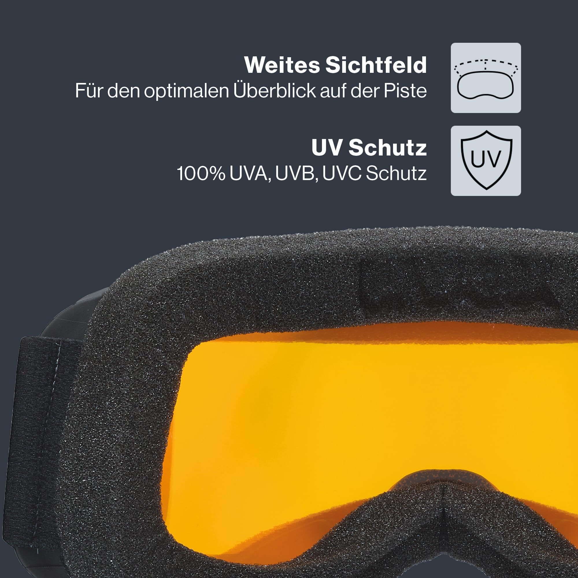 uvex element FM - stylische, verspiegelte Skibrille mit Anti-Fog-Beschichtung, entwickelt für schmale Gesichtsformen perfekt für Teens und junge Erwachsene