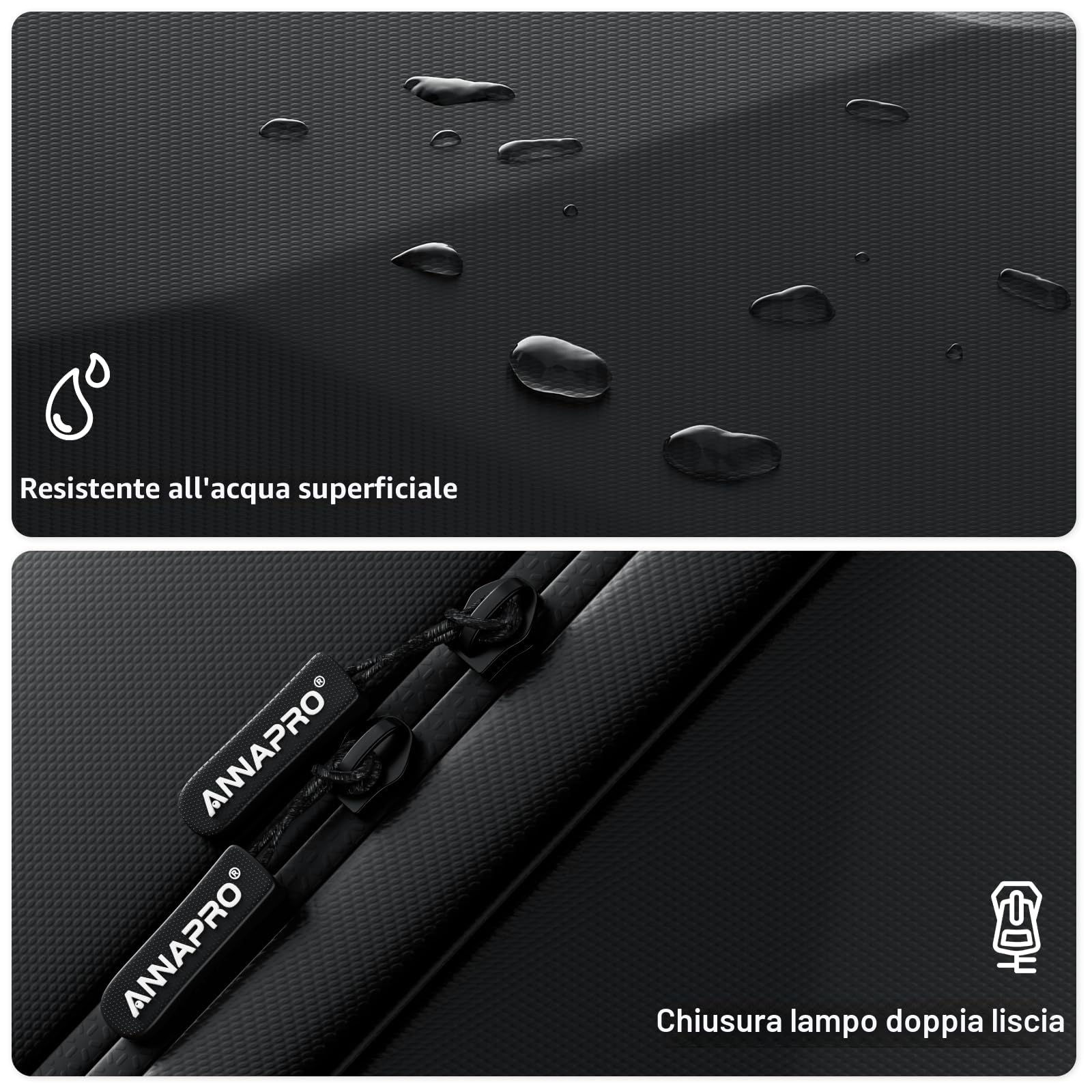 Custodia da Trasporto per Meta Quest 3S/Quest 3/Quest 2 - Custodia rigida da viaggio Compatibile con Kiwi Design/Bobovr Elite Cinturino e Accessori per Controller