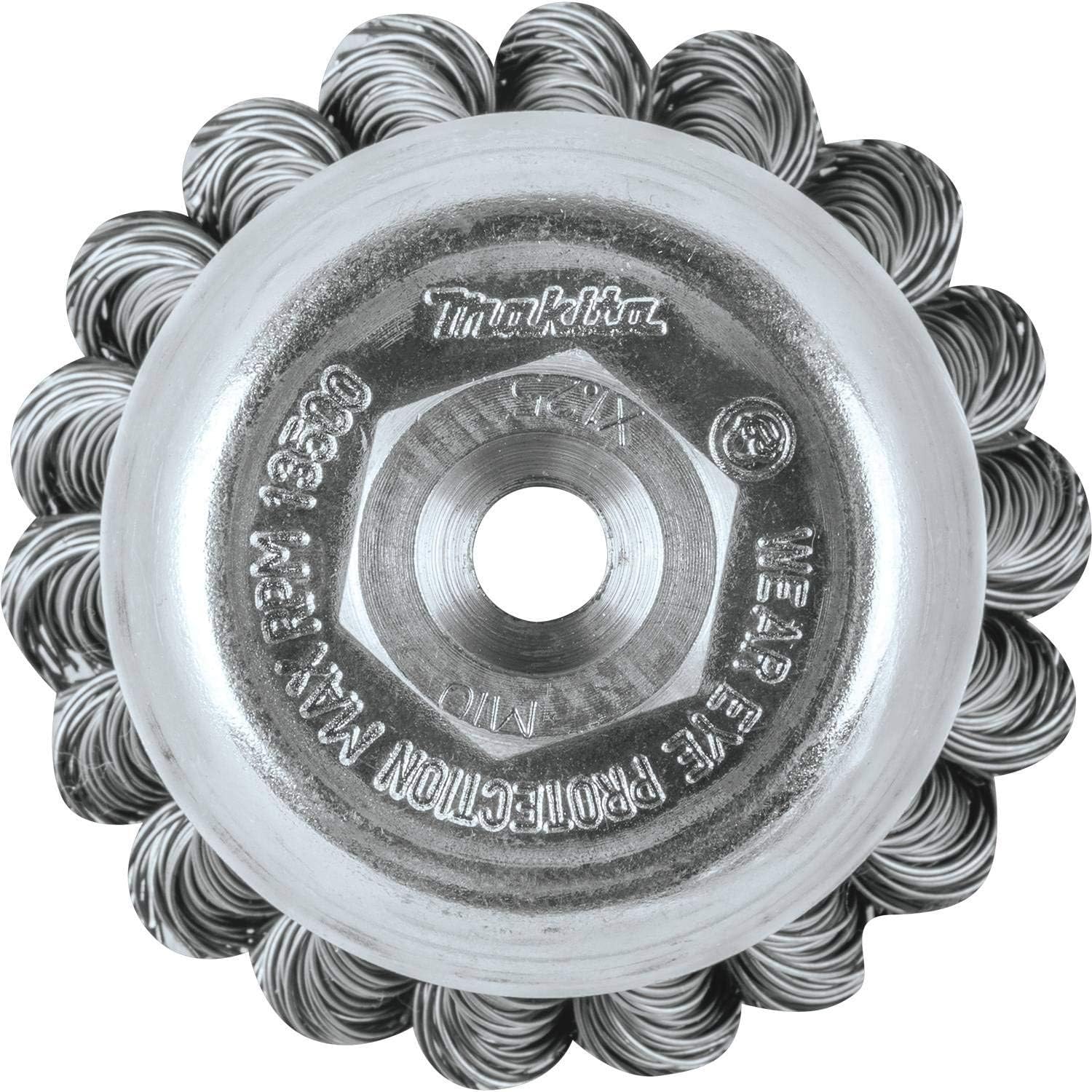 Makita A-98441 - Spazzola a tazza con filo nodo, 2-3/4", M10 x 1,25