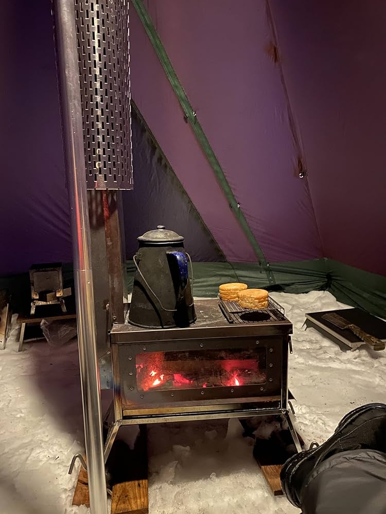 Amazon.co.jp: 笑's フォールディング薪ストーブ 焚き火の箱G-neo SHO