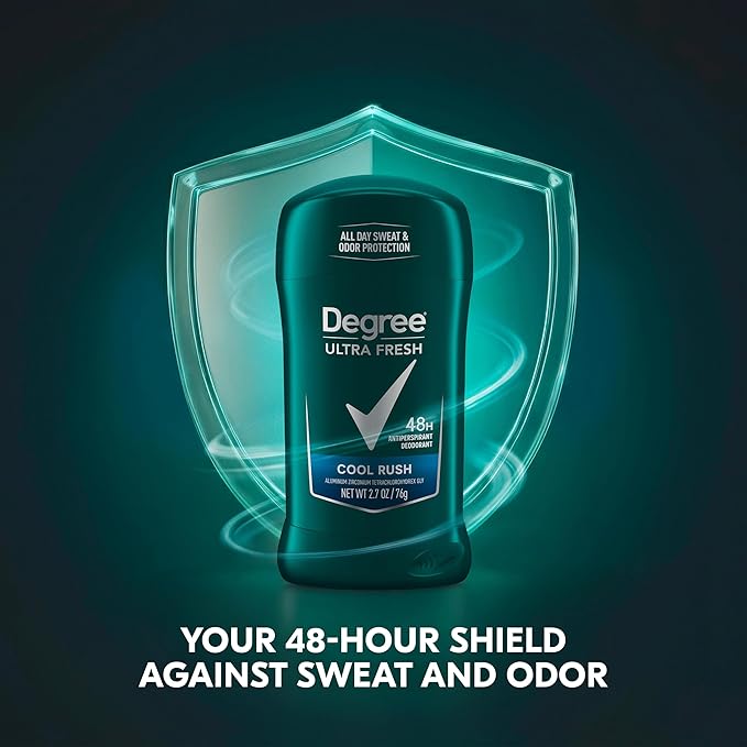 Degree Men Ultra Fresh Antitranspirante y Desodorante Stick Cool Rush miniatura 7