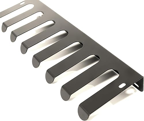 Miniatura 5 de Soporte para bates de béisbol y sóftbol para montar en la pared, en el dugout, en la valla. Capacidad para 14 murciélagos. Organizador colgante de