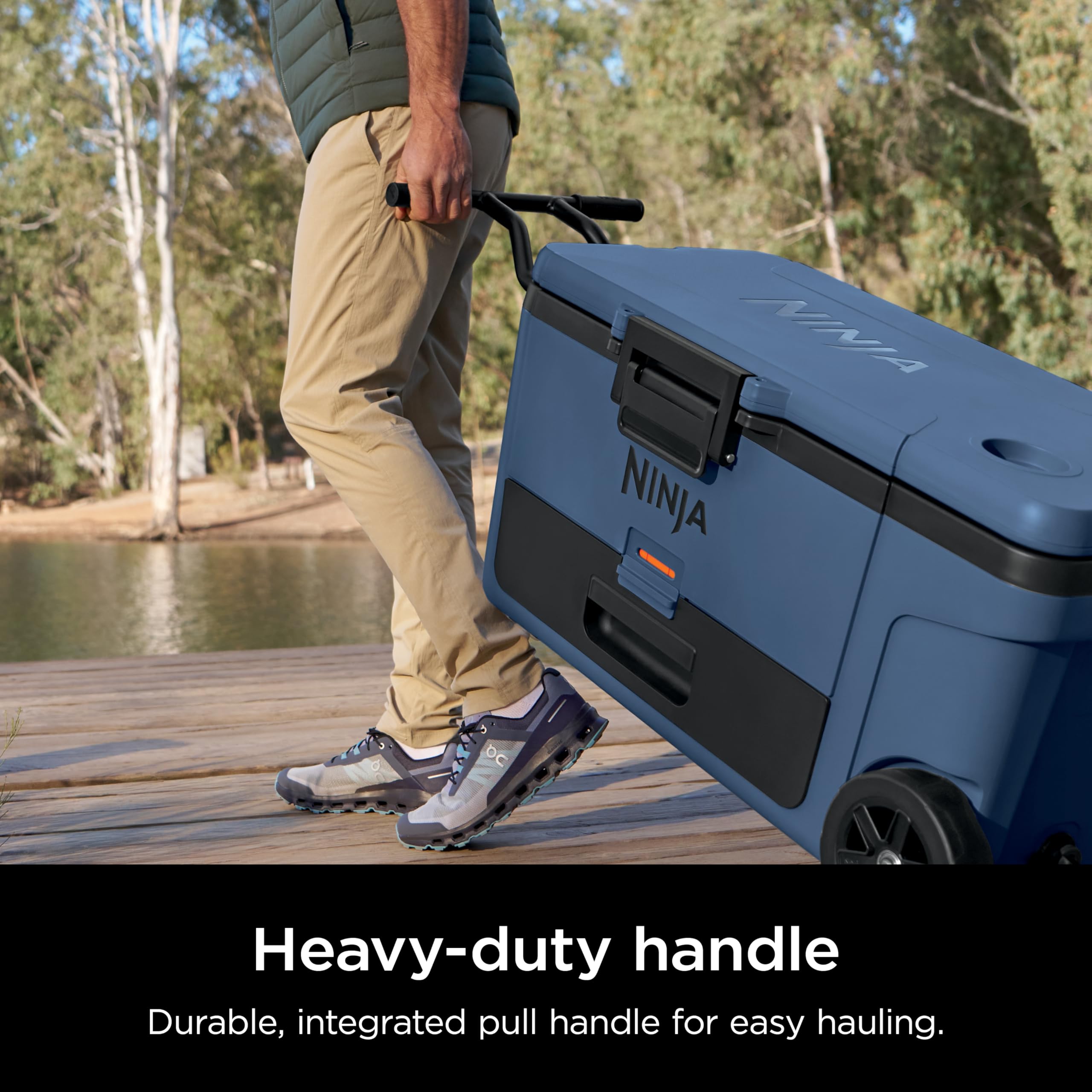 Ninja | Cooler | FrostVault 65QT Cooler with Wheels | Insulated