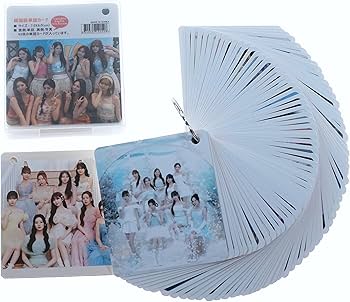 Amazon | NiziU ニジュー グッズ 韓国語 単語 カード 63枚入 + ケース