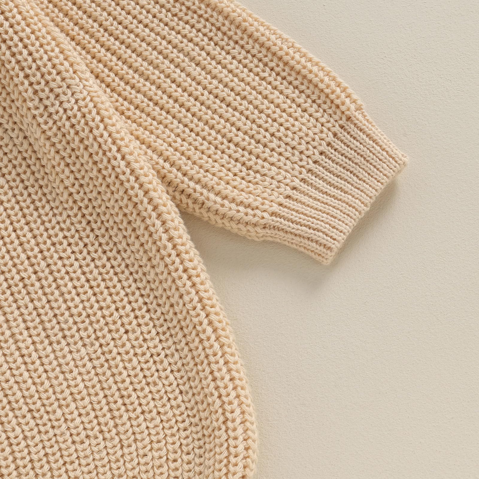 L&ieserram Maglione lavorato a maglia per neonati e bambini, a maniche lunghe, abbigliamento casual per fratello, adatto per autunno e inverno, 0-5 anni