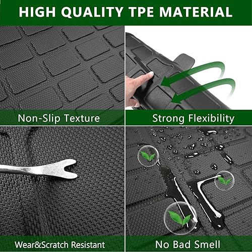 Miniatura 4 de Alfombrilla de carga compatible con Mazda CX-5 2023 2024 2024, alfombrilla de maletero TPE para todo tipo de clima, repuesto para accesorios Mazda