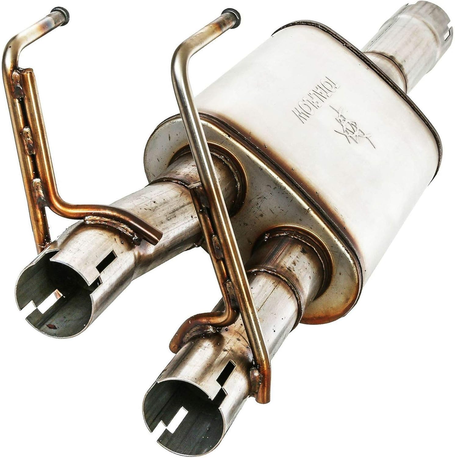 TOTALFLOW 314633 14 Inch Muffler 09-18 1500 Direct Fit Exhaust 2009-2018 Dodge Ram 1500-409 Stainless Steel