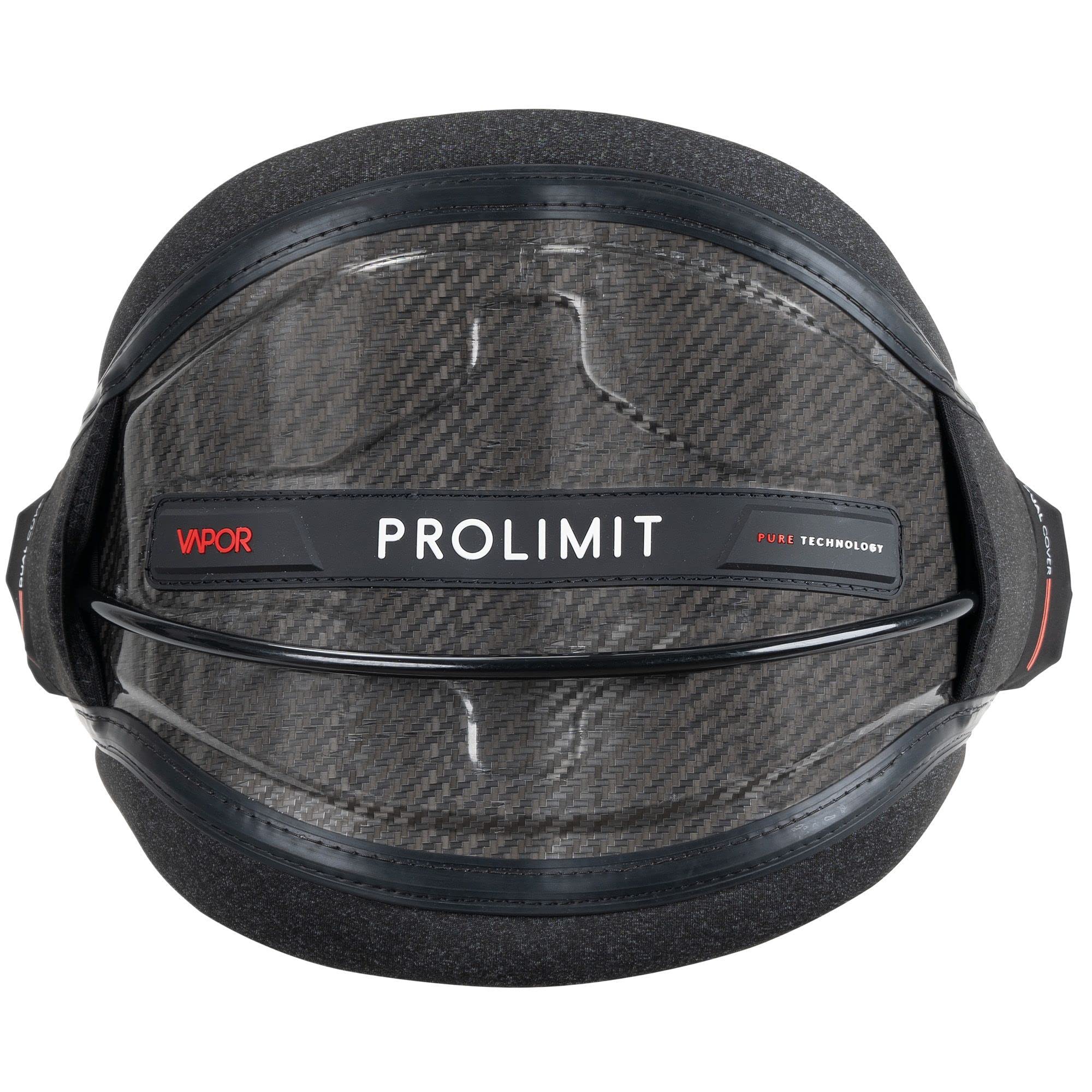 Prolimit Vapor Kite Trapez dla mężczyzn czarny biały czerwony rozmiar M