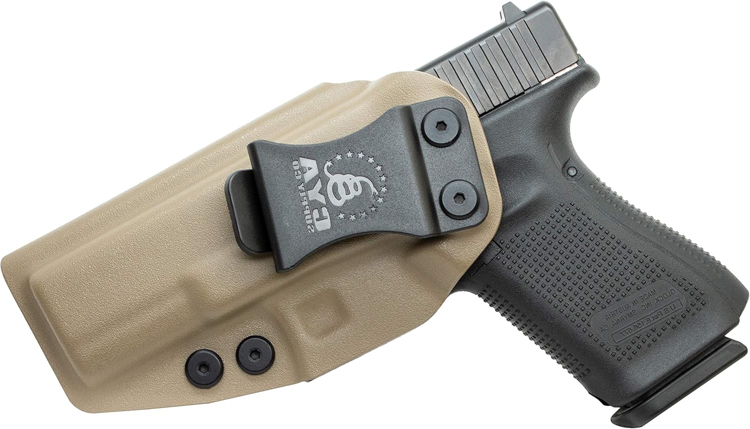 実銃対応コンシールドキャリーホルスター B.B.F Make製 グロック19