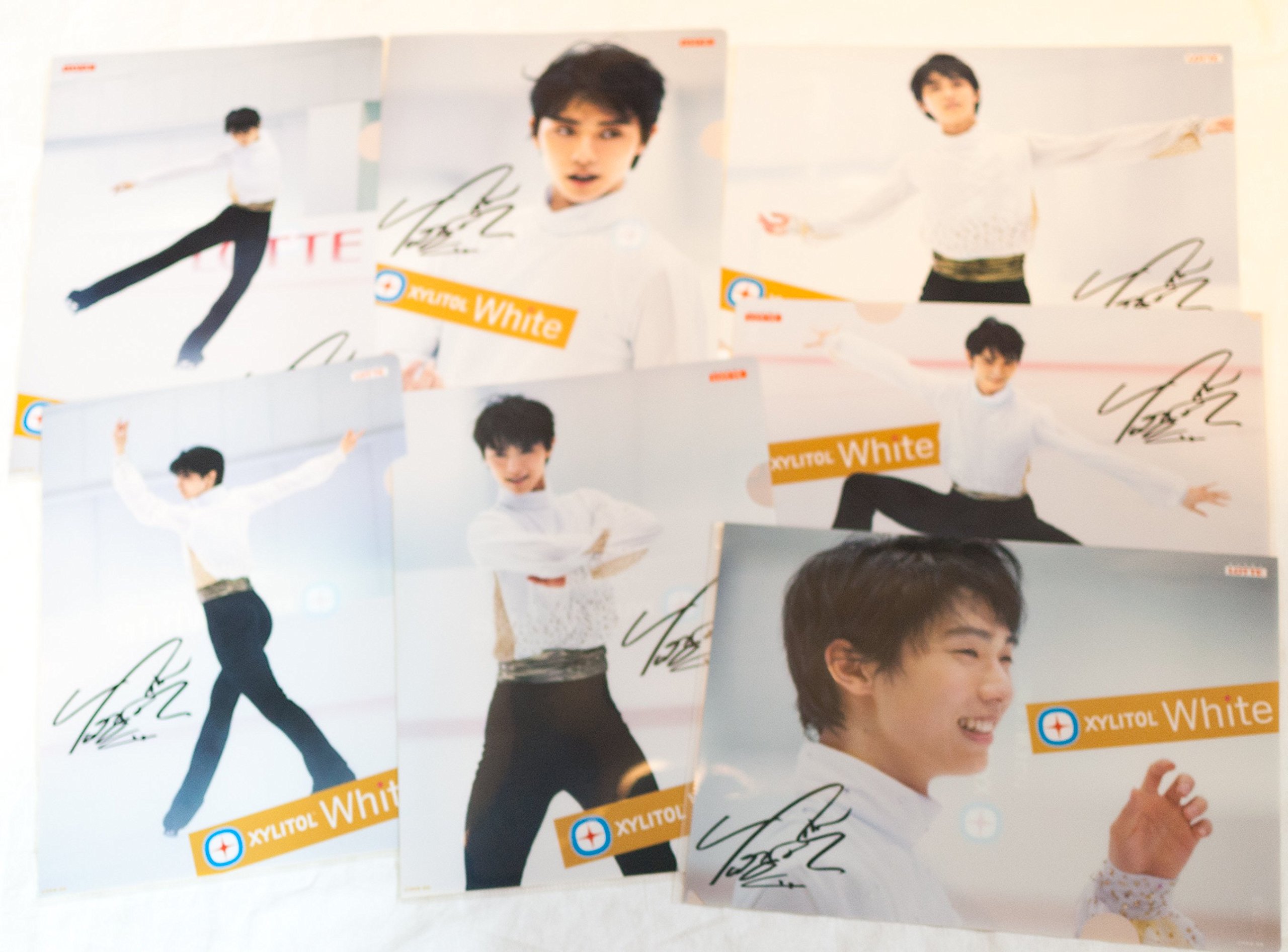 羽生結弦 ロッテ クリアファイル 5枚 Amazon.co.jp: ロッテ キシリトール 羽生結弦 クリアファイル 全7種