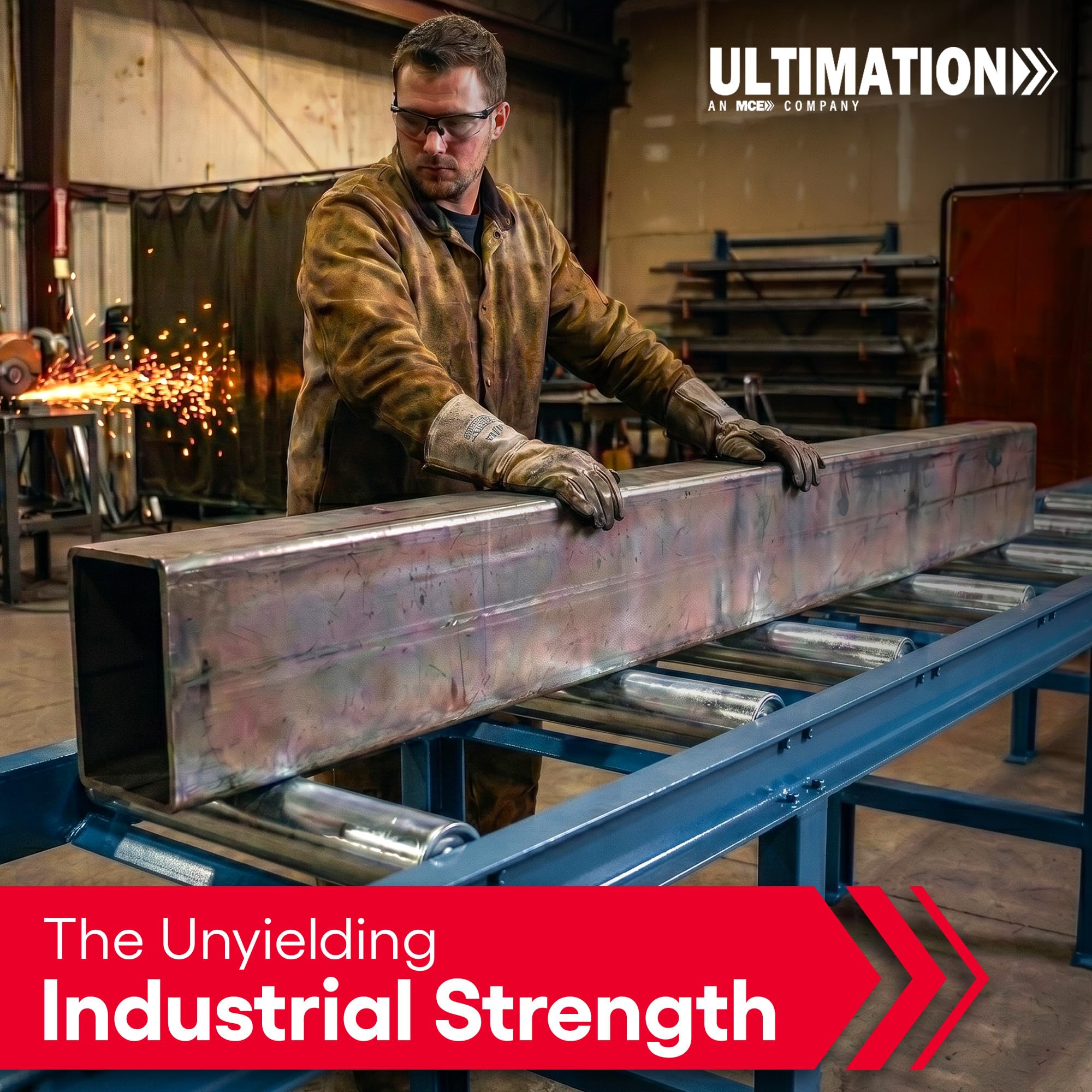 Ultimation Conveyor Rollers Galvanized Steel Replacement, 18 Ga. 22"|5 Pack — Amazon image 6