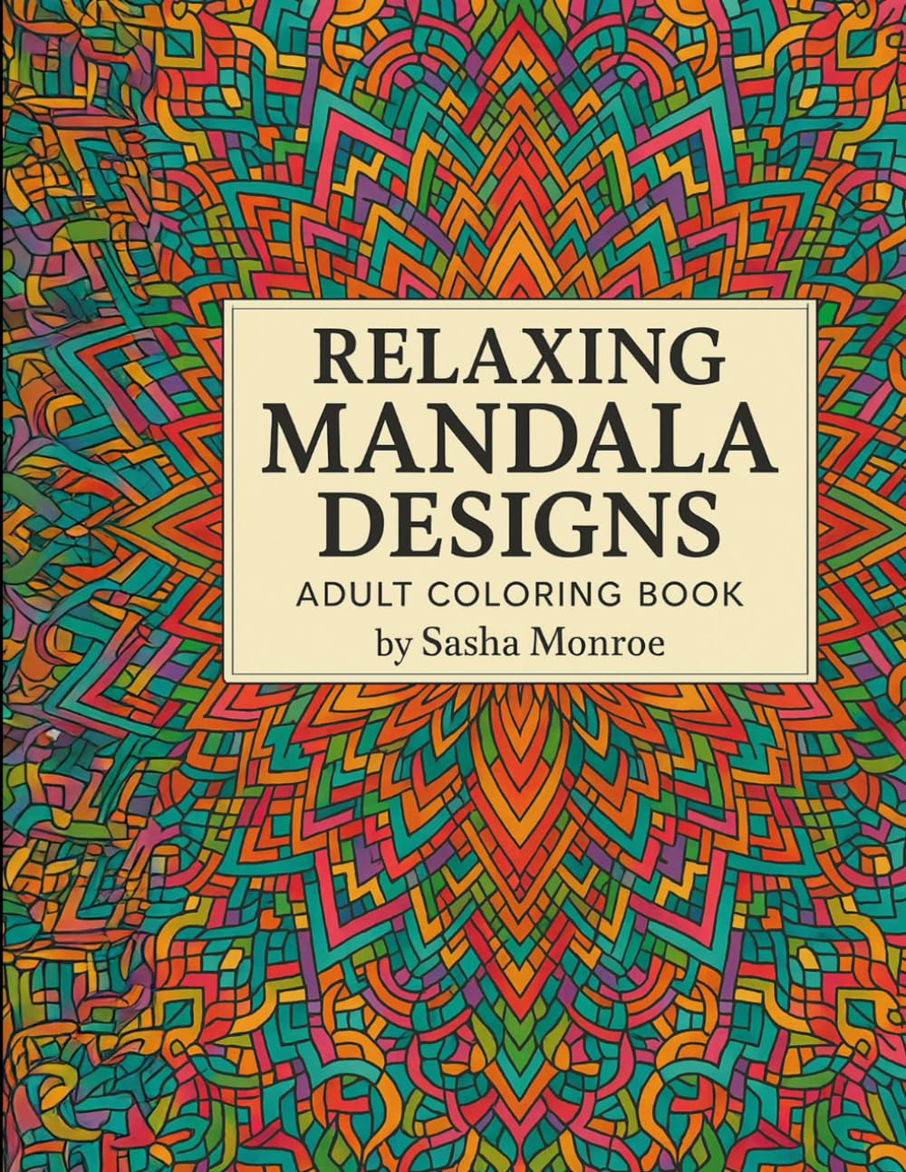 Mandala Coloring Book for Adults: Stress Relieving Designs, Relaxing Patterns, and Beautiful Artwork to Inspire Creativity and Mindfulness (Adult Coloring books)