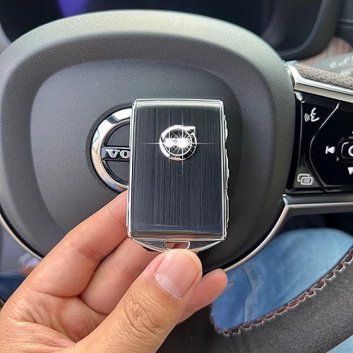 Vista 17 de Funda para llavero de coche para Volvo XC90, XC60, XC40, S60, S90, V90, Polestar 1, Polestar 2, Polestar 3