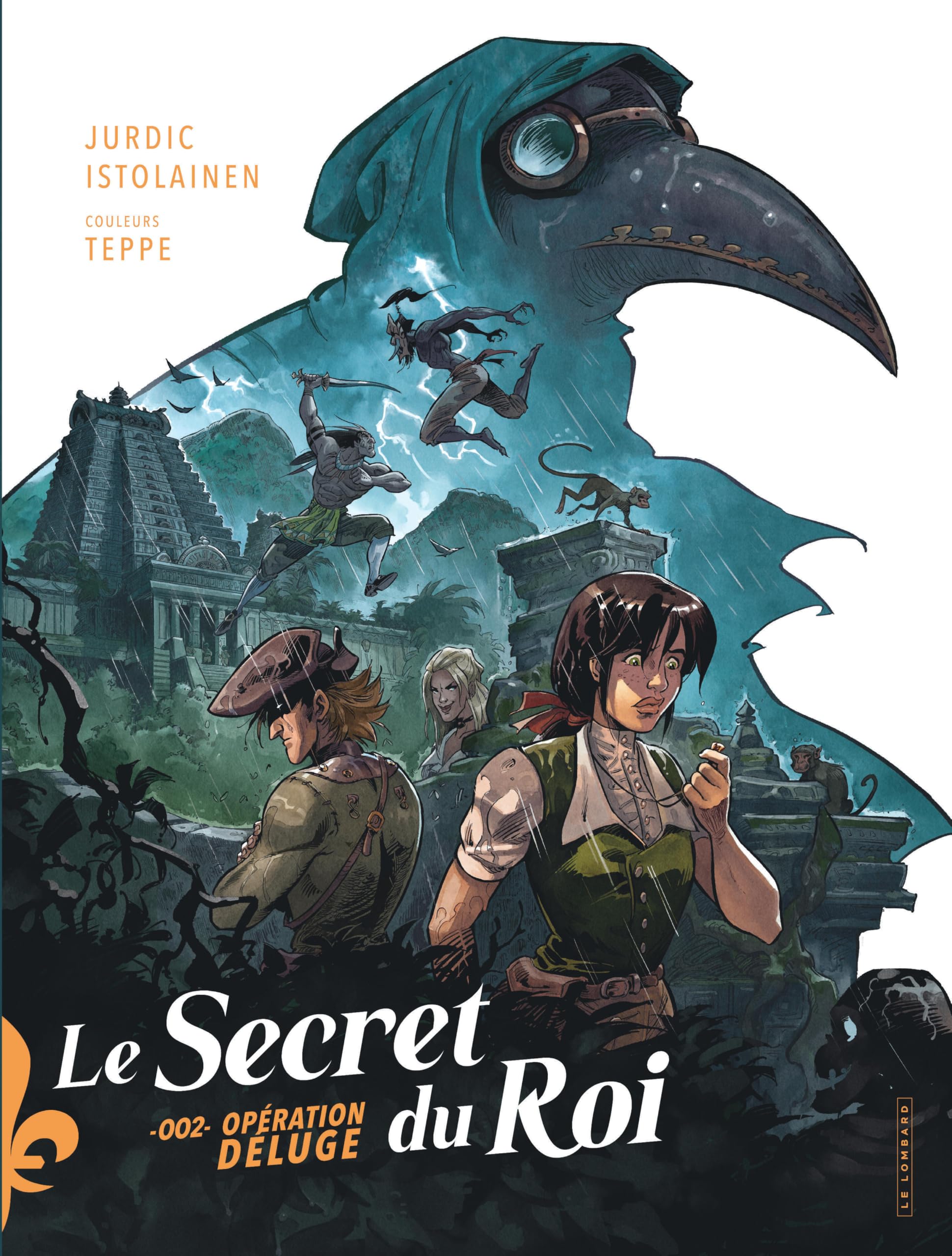 Le secret du roi - Tome 2 - Opération déluge - Benjamin Jurdic - Le Lombard Eds - cartonné - Bande dessinée