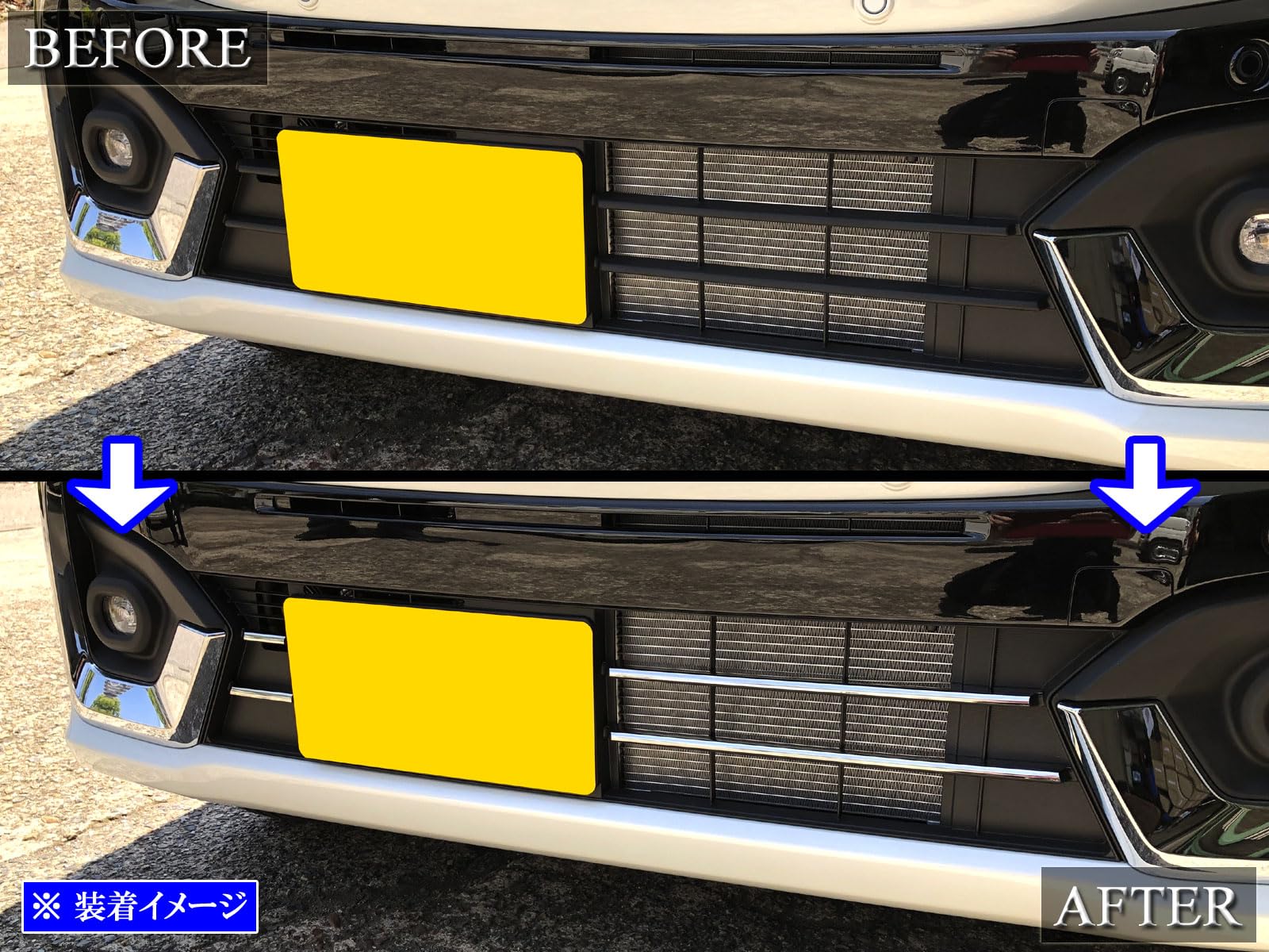 Amazon | BRIGHTZ スペーシアカスタム MK54S MK94S 超鏡面ステンレス