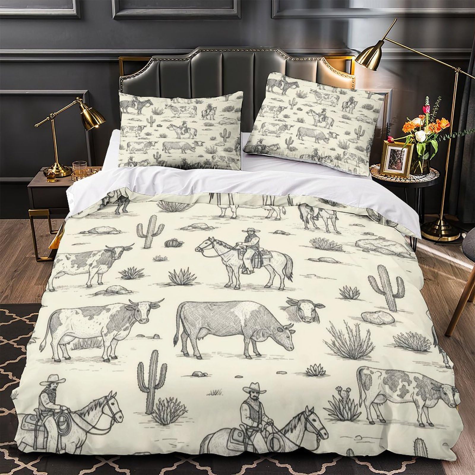 Ciel Fantastique Housse de Couette pour des Nuits Cosmiques Réconfortantes