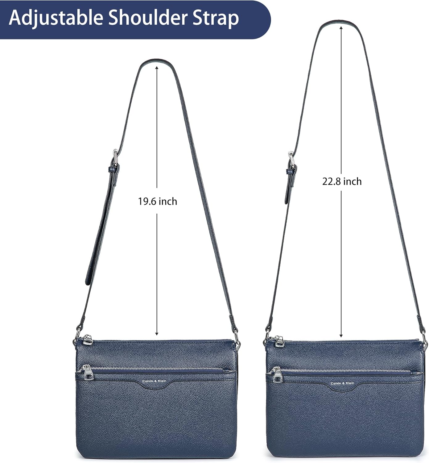 Women's Crossbody Hand Bags Leather, Designer Crossbody Bags For Women,Leather Crossbody Purses For Women - Image 6