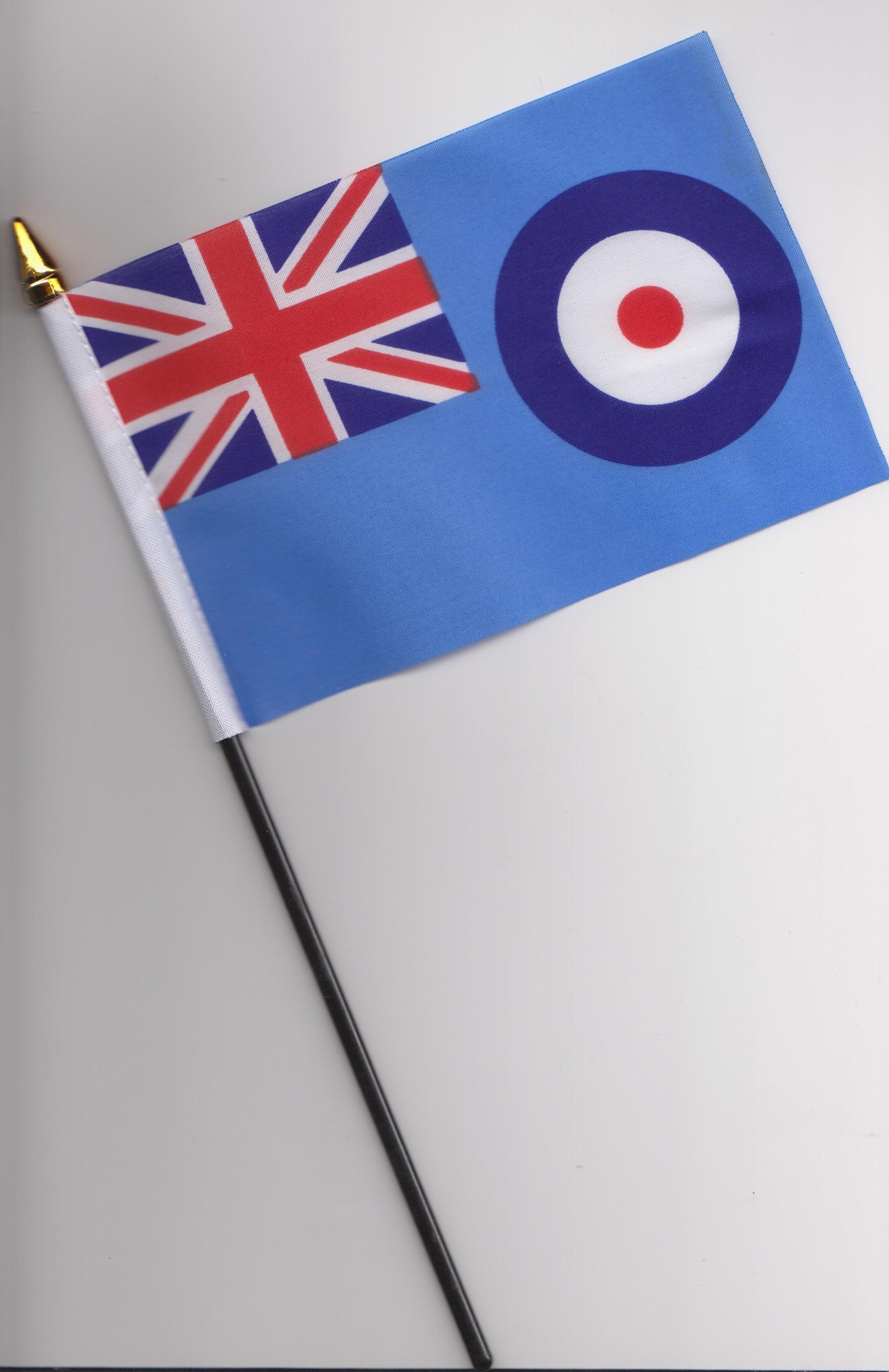 1000 Flags RAF Royal Air Force Blue 25cm Hand Flag