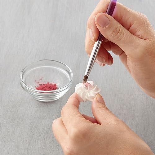 Miniatura 8 de Wilton Juego de cepillos de 5 piezas para decoración de pasteles cerdas sintéticas