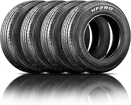 Set of 4 Travelstar HF288N ST205/75R15 111/106N E Rated 10 Ply Deep Tread Special Trailer (ST) Tire (Tire Only)