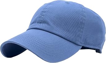 Utmost Unisex Classic Low Profile Cotton Baseball Cap Plain Blank Camoflauge Soft Unconstructed Adjustable Size Dad Hat Sky Blue