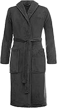 Brandsseller Damen & Herren Bademantel Coral Fleece Unisex leichter Morgenmantel Superweich