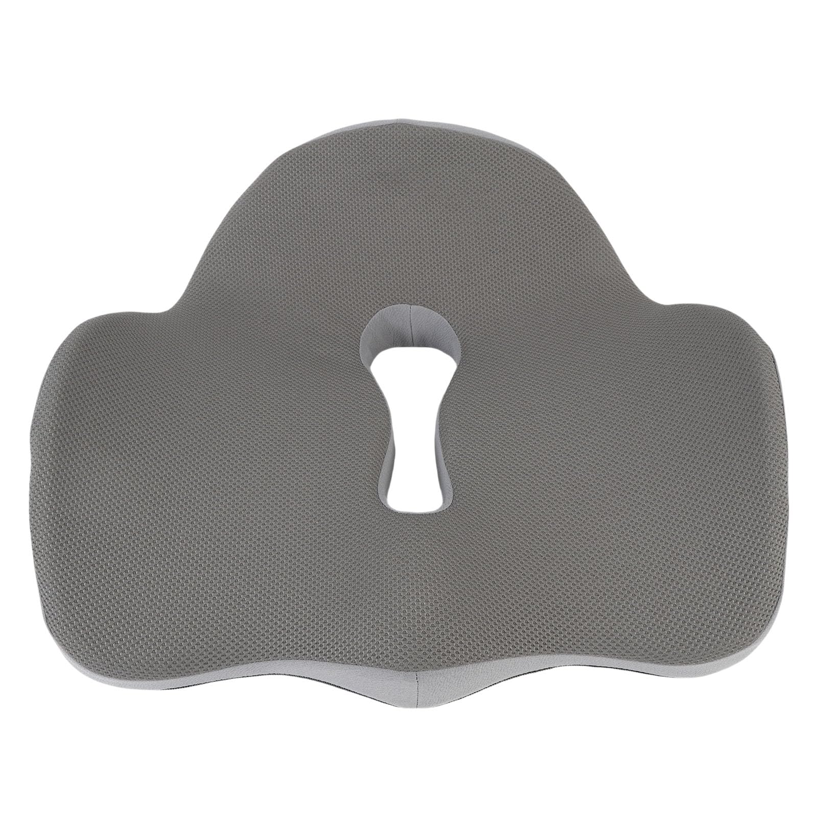 Yinhing Poduszka do Siedzenia, Poduszka z Pianki Pamięci, Poduszka na Krześle biurkową, Ergonomiczna Poduszka Krzesła, dla Długich Pracowników Siedzących, Kierowców Samochodów (GREY)