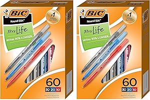 Bic Pens 60 Count Value Pack