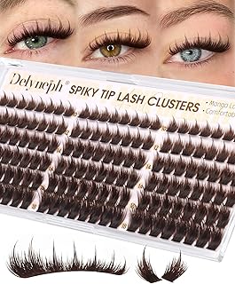 Brown Lash Clusters Manga Eyelash Clusters Wi...