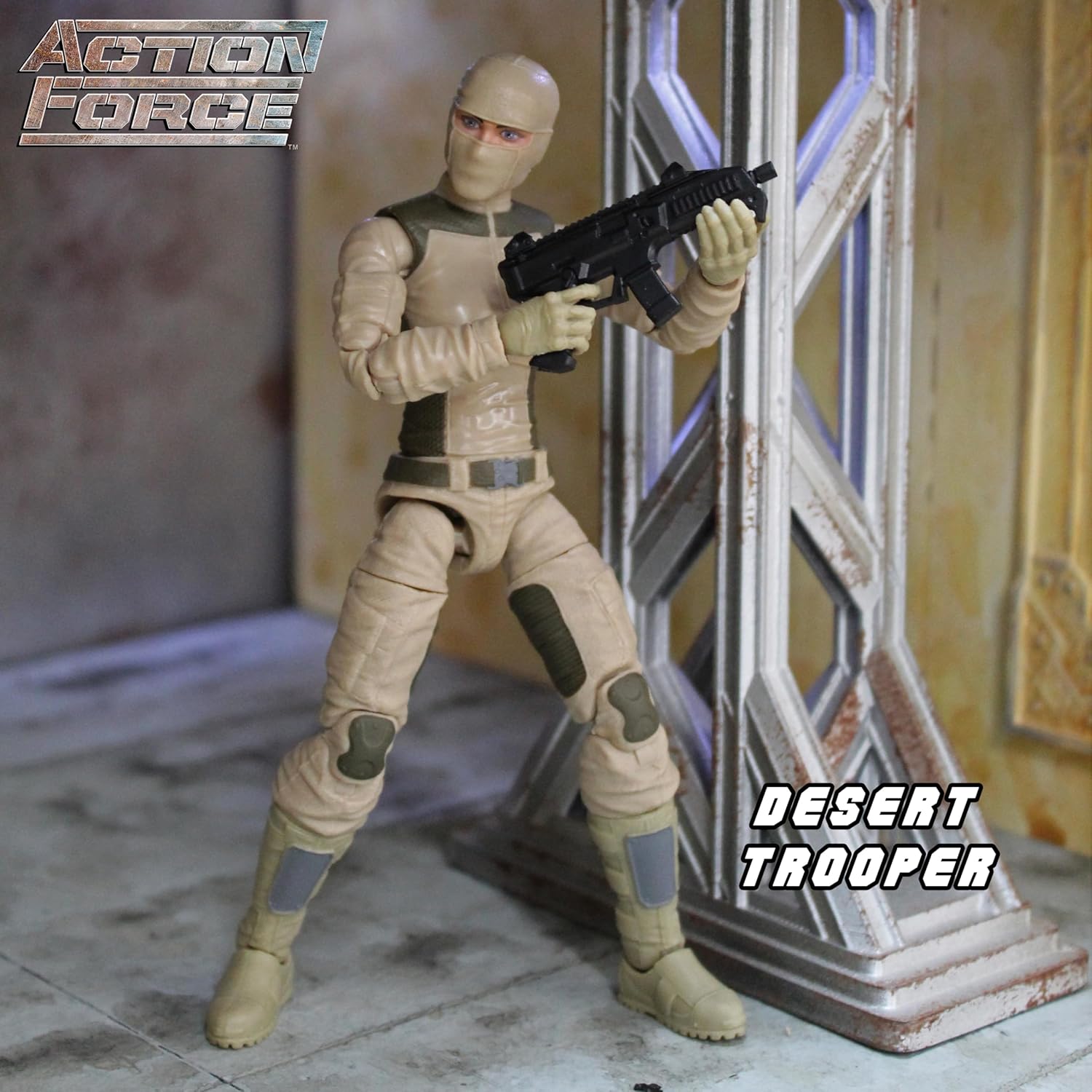 Action Force Female Desert Trooper 6-Inch Figure with Accessories