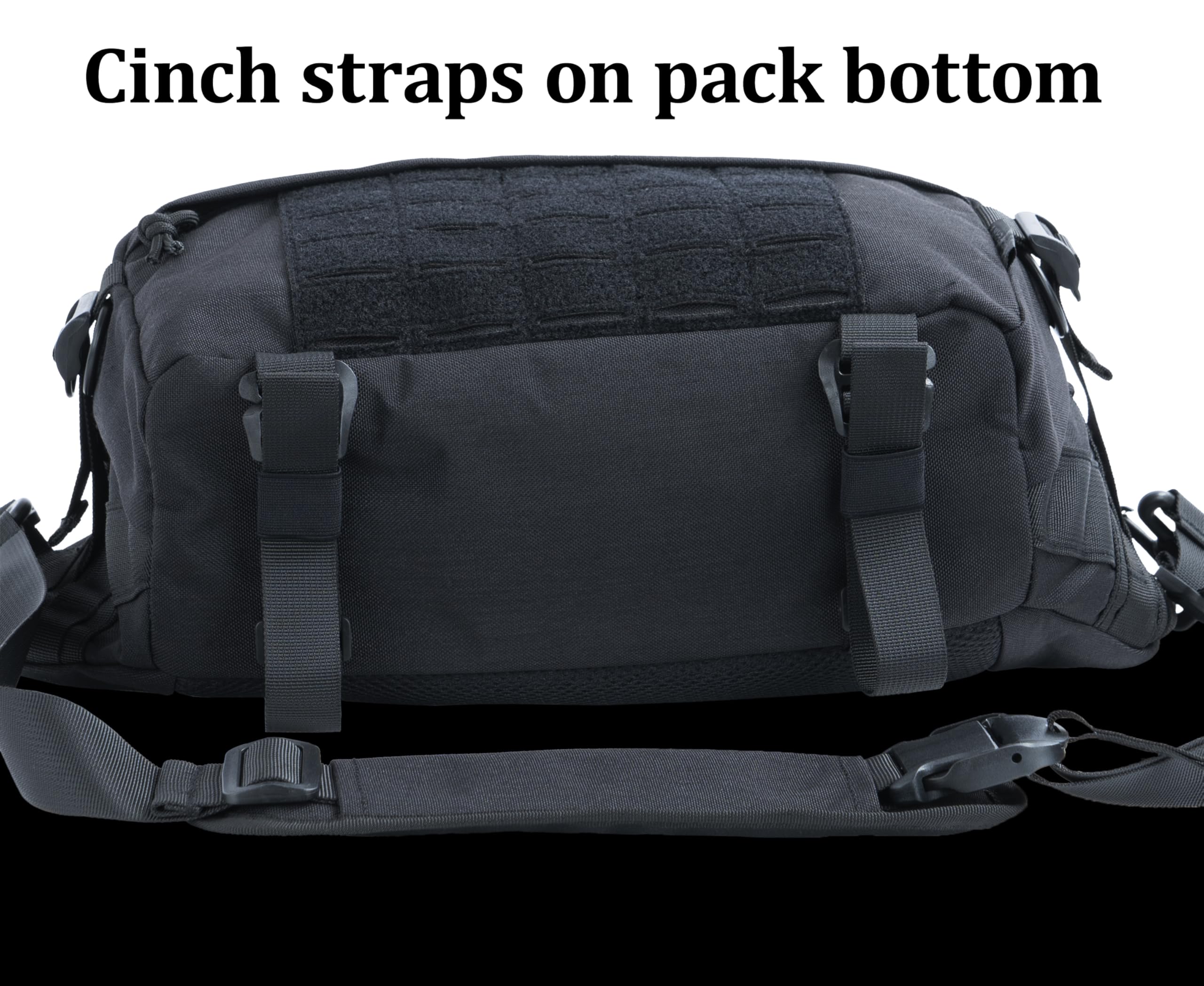 Mochila táctica cruzada EDC para viajes, trabajo, camping y senderismo, 8 litros