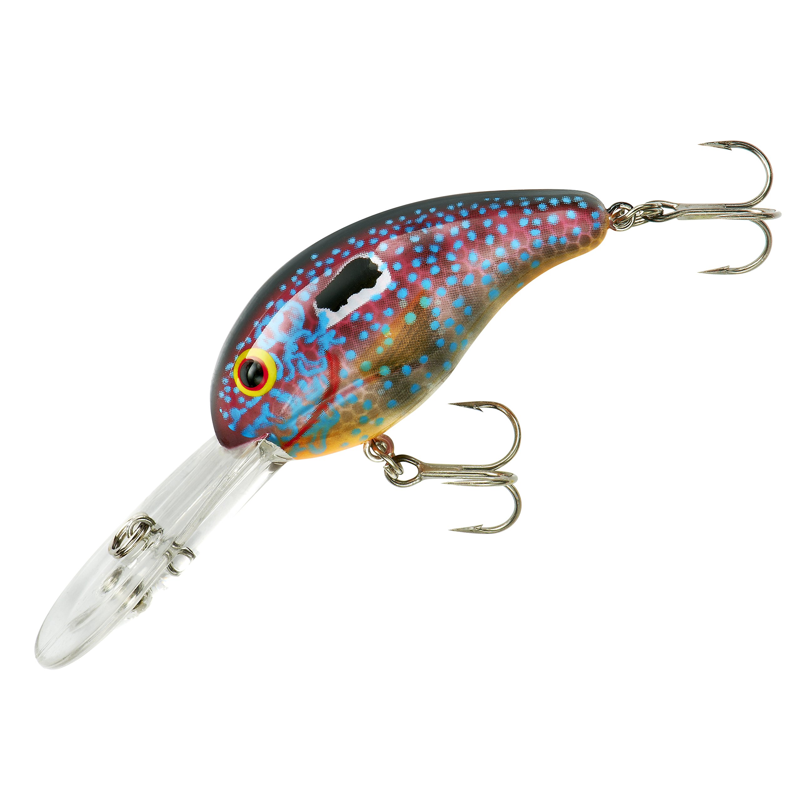 BANDIT LURES Series 300 Crankbait Bass Fishing Lures, Fisghing Accessories, Dives to 12-feet Deep, 2', 1/4 oz, Sun Perch, (BDT3D35) — image 1