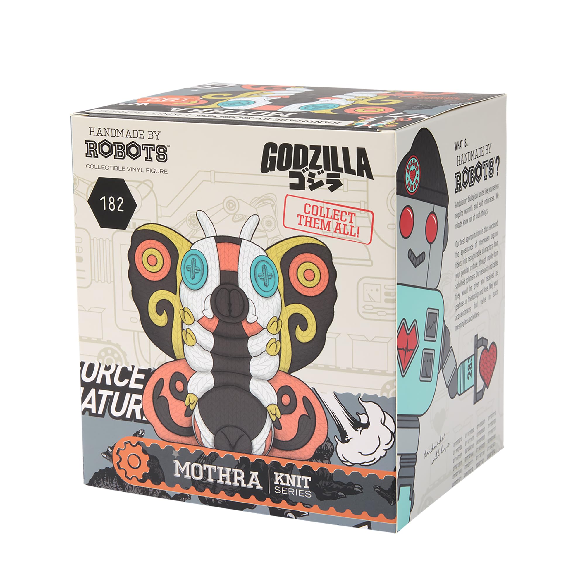 Amazon.co.jp: ロボットによるハンドメイド-ゴジラ-モスラ(モスラ#182