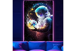 Aesthetic Galaxy Poster for Boys and Men
